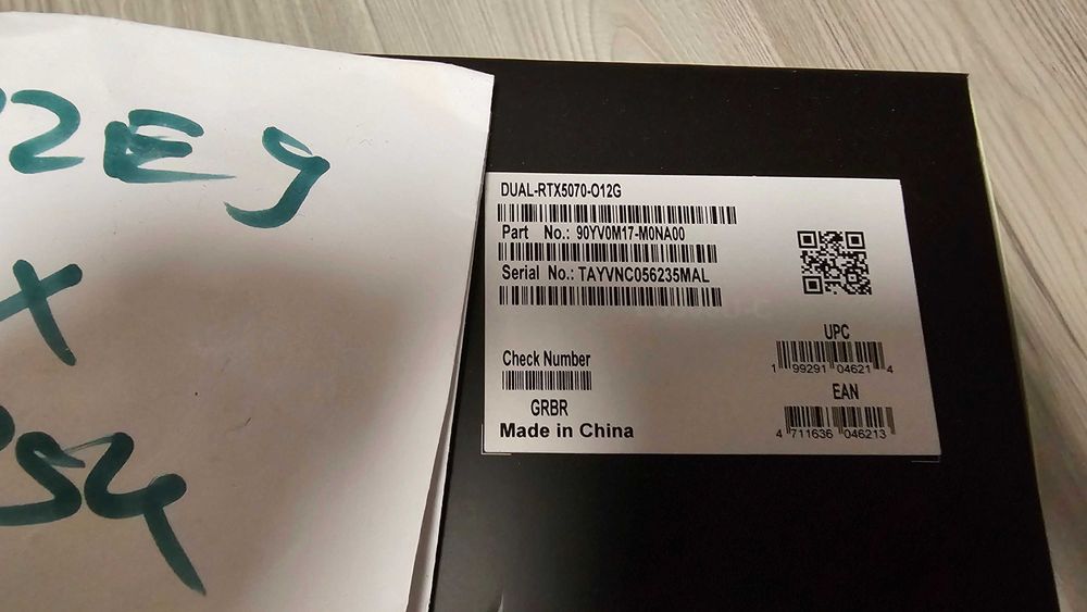 NOWA Karta graficzna Asus Dual GeForce RTX 5070 OC 12GB