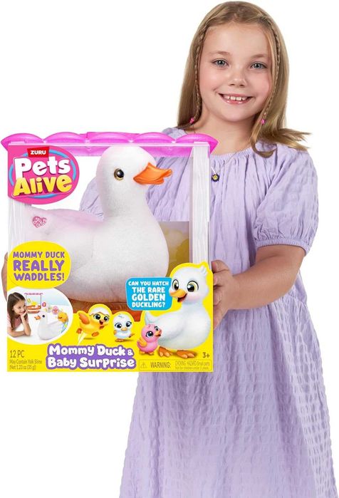 Мама уточка с сюрпризом 9548 Pets Alive Easter Mommy Duck