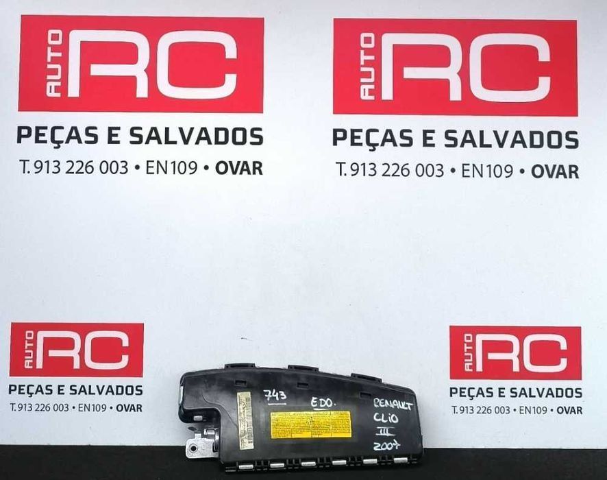Airbag Banco Esquerdo RENAULT CLIO III (BR0/1, CR0/1) ano 2005