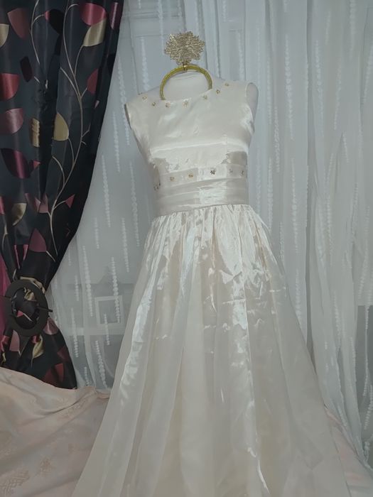 Strój przebranie anioła piękna sukienka aureola rozmiar 36