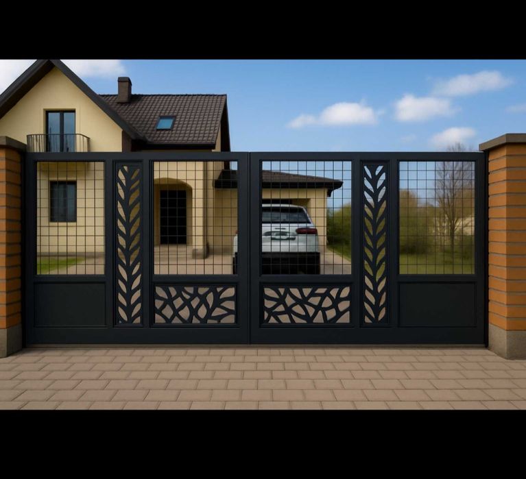 Виготовлення воріт / Монтаж АВТОМАТИКИ Металеві Ковані брами ПІД КЛЮЧ