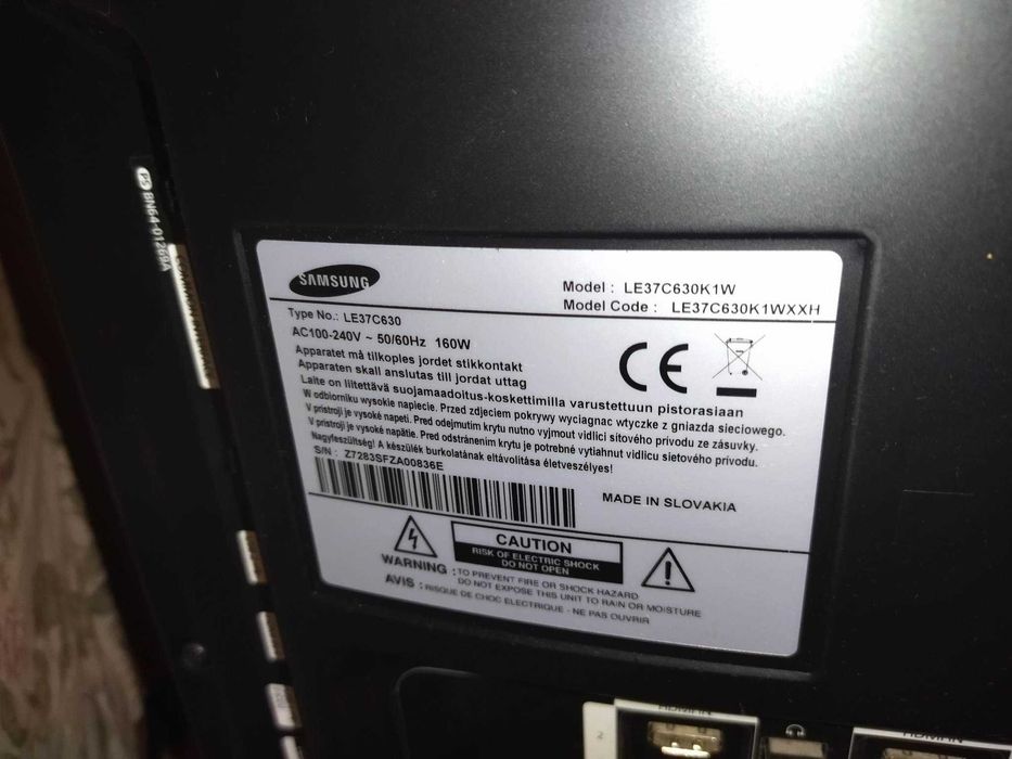 Telewizor Samsung typ: LE37C63O