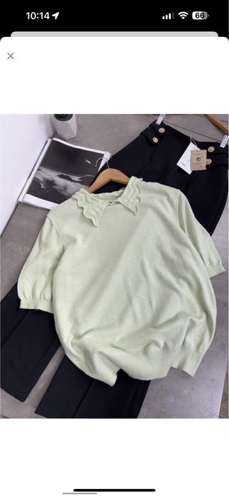 Джемпер з комірцем