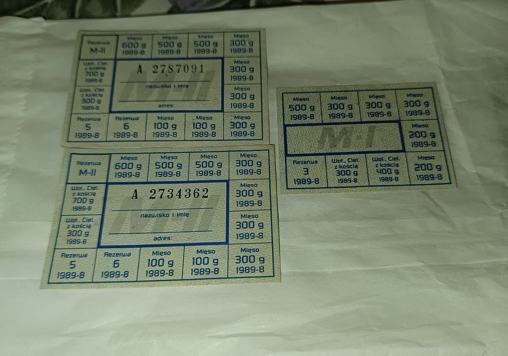 Karki żywnościowe PRL