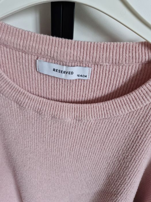 Różowy sweter Reserved 152 cm
