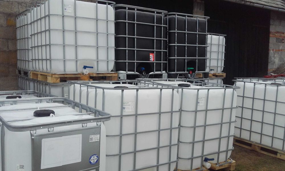 Mauzer pojemnik beczka 600l/1000l.beczki plastikowe.