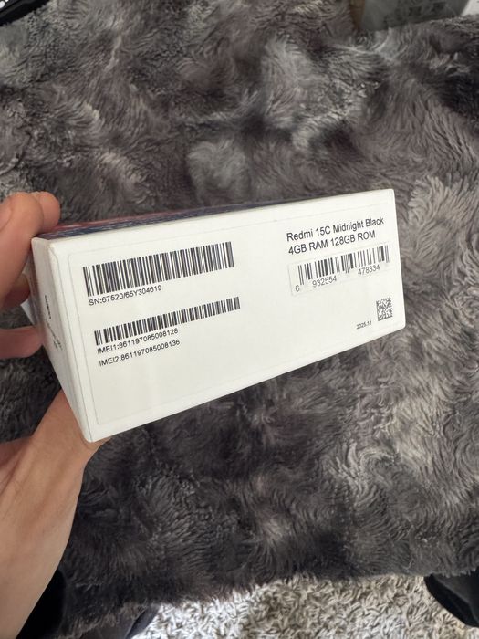 Redmi 15c novo 128 gb lacrado