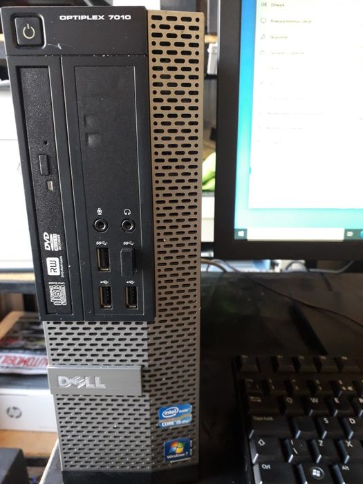 Komputer Dell 7010 Intel i5 ,8 GB RAM ,256 GB SSD + monitor Dell 22"