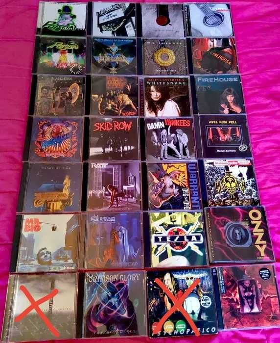Power metal, heavy metal, Hard rock, speed metal, trash, CDS