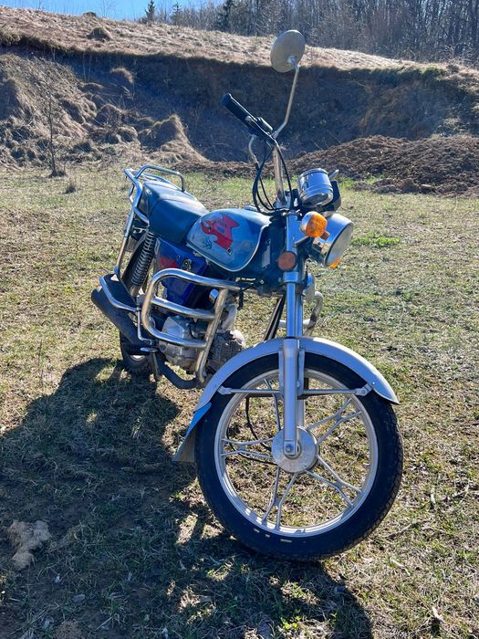 Мопед Alpha zs50f скутер мото 75 на документах