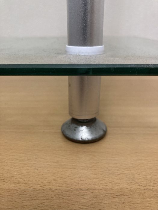 Стеклянная полка этажерка конструктор