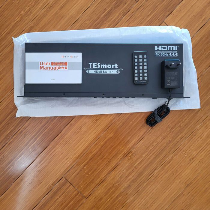 TESmart 8×1 HDMI Switch 4K  60Hz HDCP