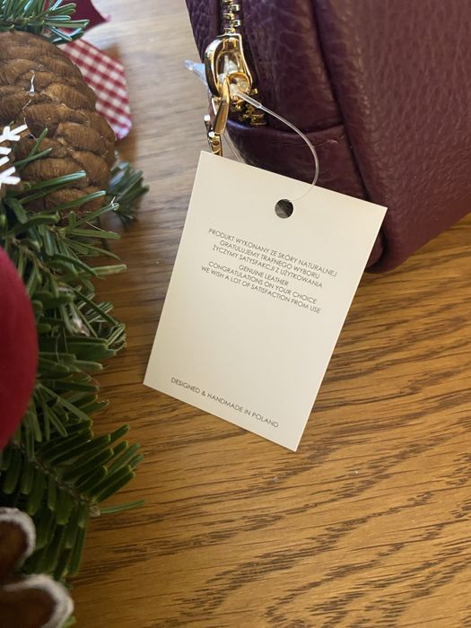 Mała kosmetyczka Wojewodzic bordo / wino