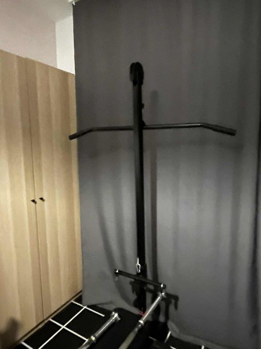 silownia domowa z wyciagiem + modlitewnik 105 kg obciazenia