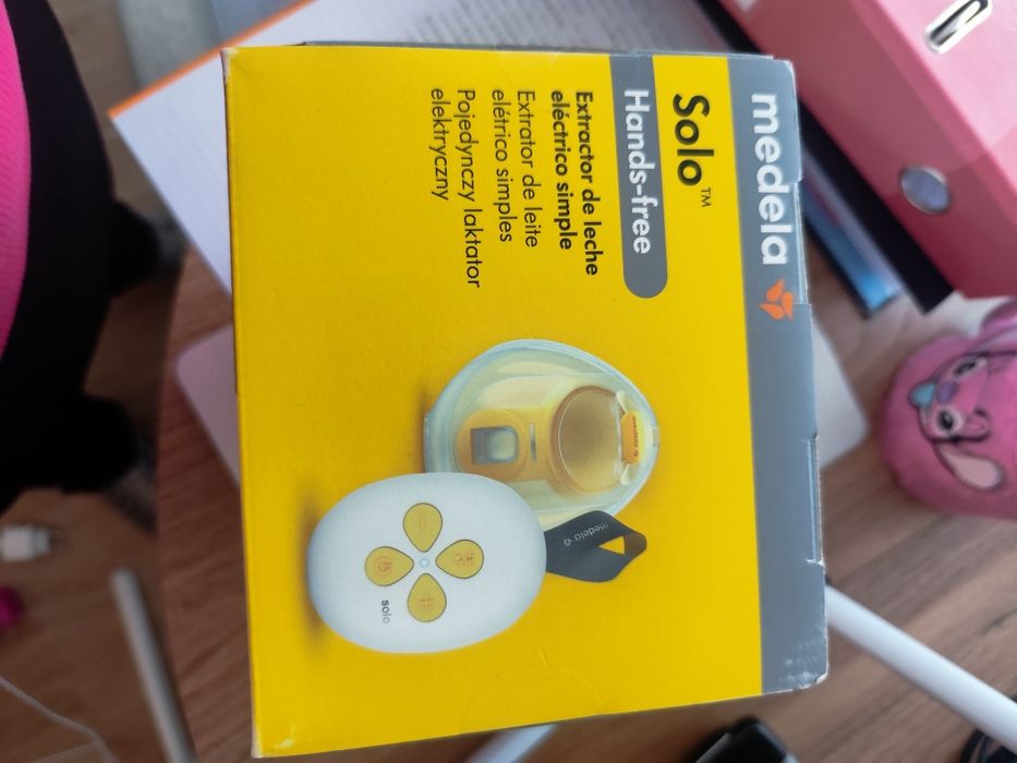 Extrator de Leite Elétrico Simples Medela Solo Nova (Selada)