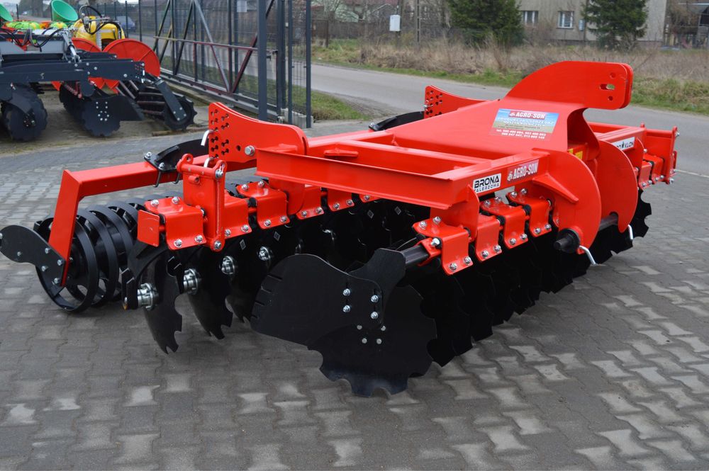 Brona talerzowa Agregat 3m Ciezka Agro-Klon, Nowa OD REKI! Promocja!