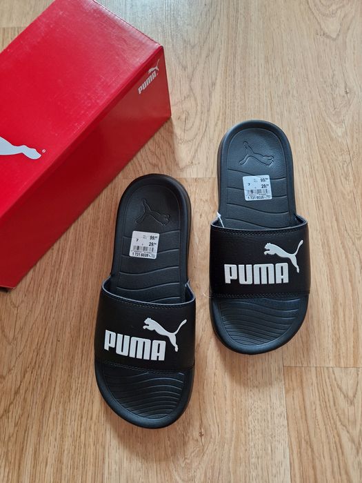 Puma klapki sportowe czarne