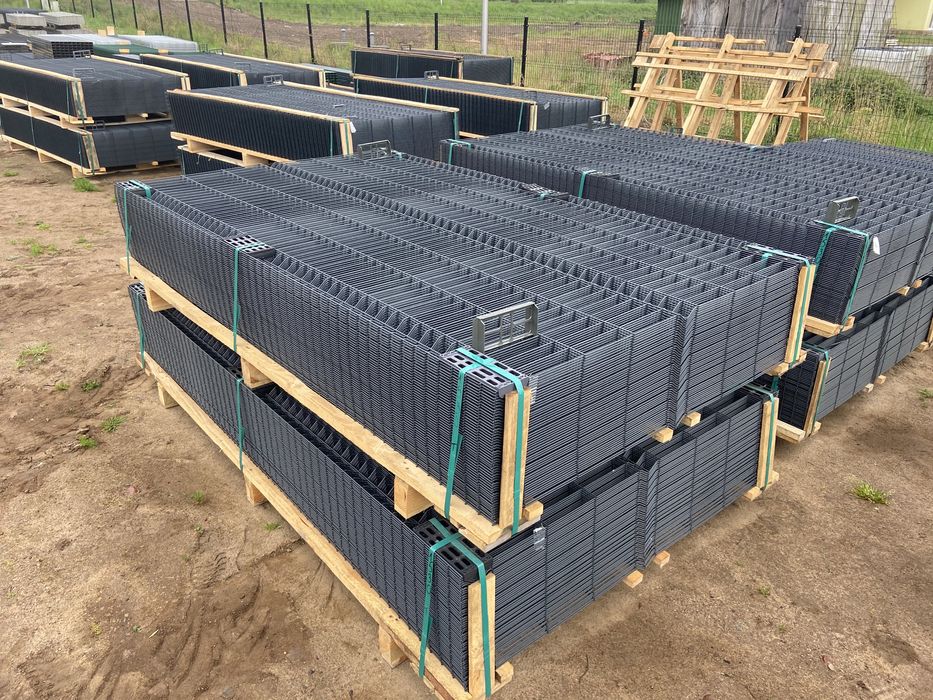 Ogrodzenia panelowe, ogrodzenia, panel fi 4  + montaż