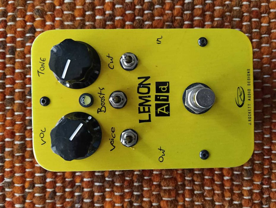 J.Rockett Lemon Aid – Pedal Boost Profissional (Novo)