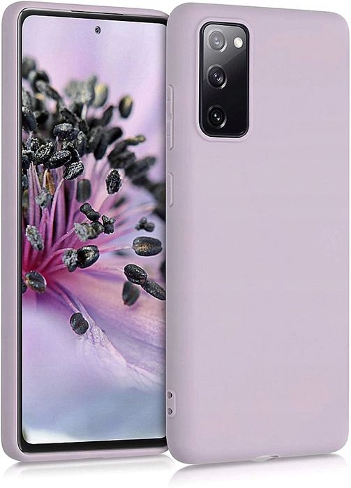 Etui Icon Violet + Szkło do Samsung Galaxy S20 FE