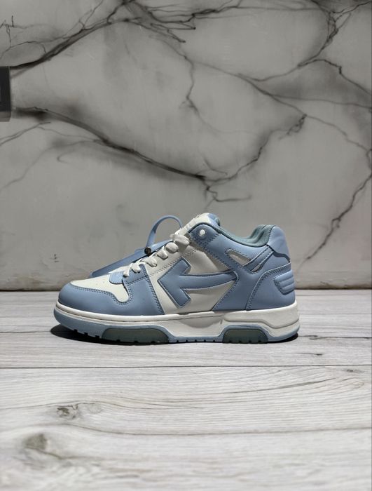 Кроссовки кожаные OFF-White
