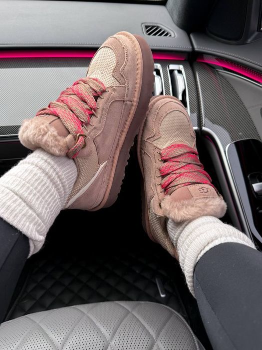 UGG LOWMEL Sneakers Brown/Red