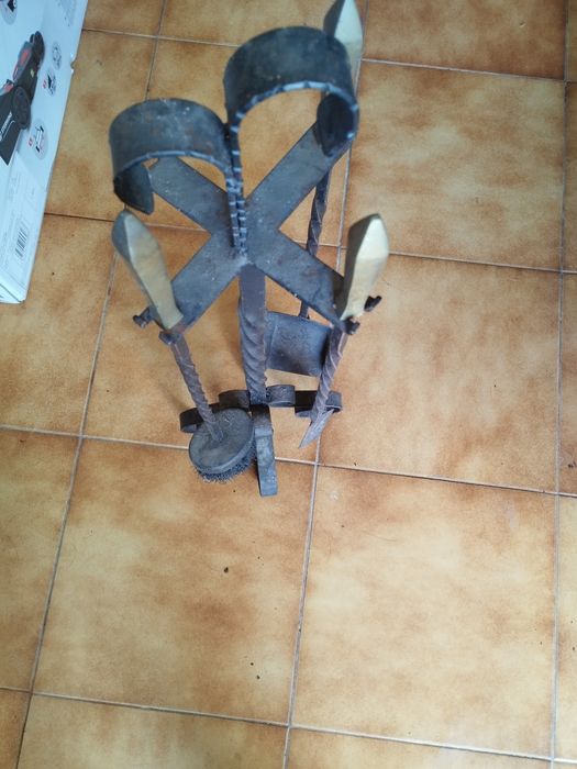 Conjunto para lareiras ferro fundido