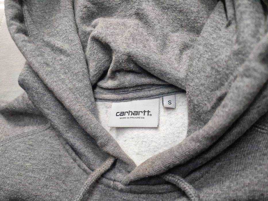 CARHARTT Bluza Hooded Chase Sweat r. S / Dark Grey Heather