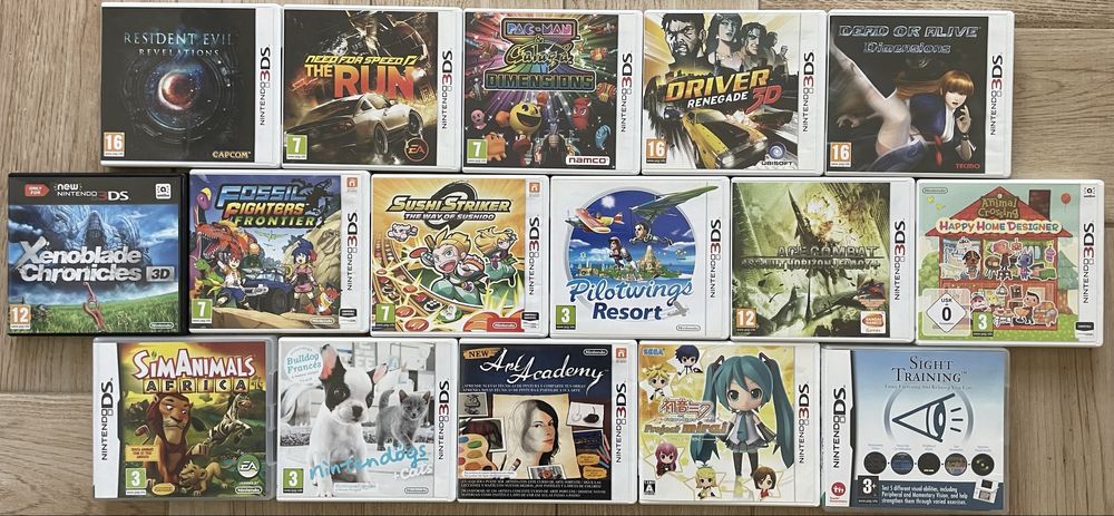 New Nintendo 3DS XL Chipada (64gb) + 16 Jogos + (Extras de Oferta)