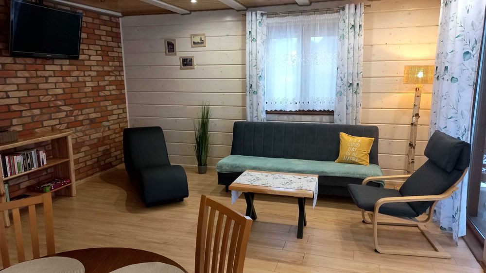 dom, domek, z jacuzzi, sauna, kominek, romantyczny weekend, relaks