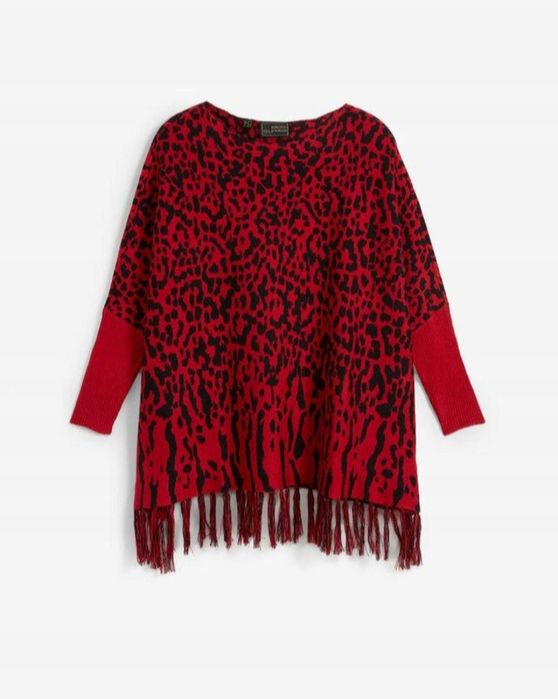 Sweter ponczo 40
