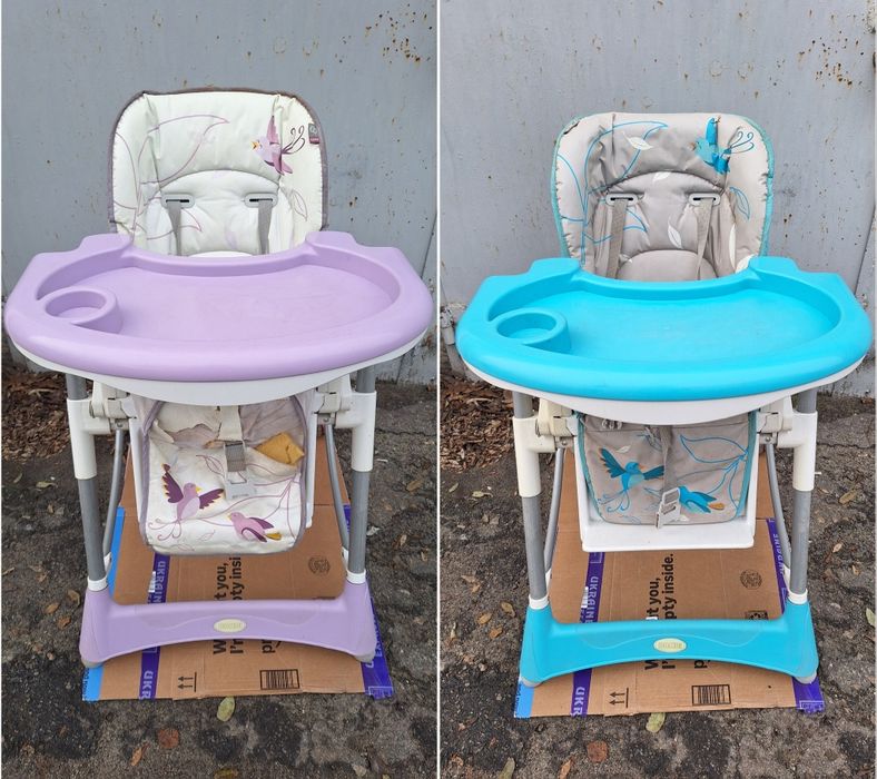 Дитячі стільчики для годування Baby Design Bambi!