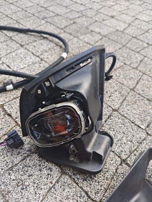 Clio V halogen lewy + kratka i mocowanie