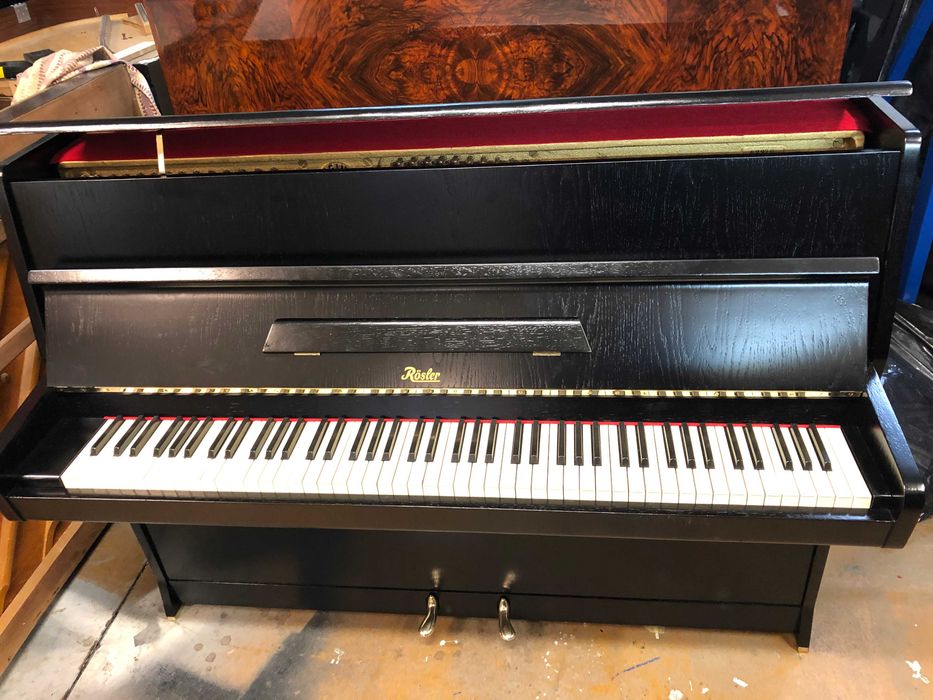 Pianino Rosler czarne transport gwarancja