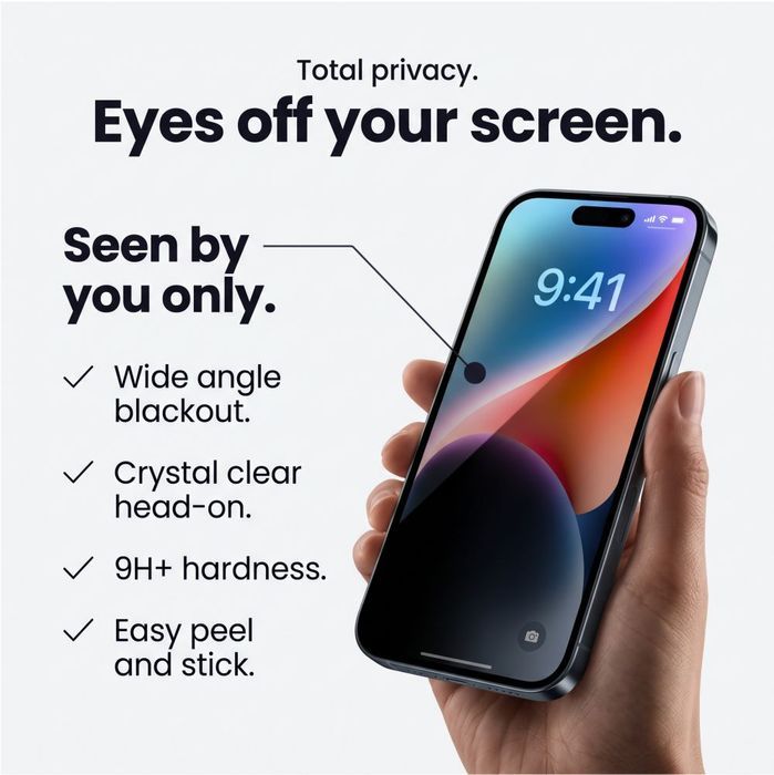 Szkło prywatyzujące Tech-Protect glass … 2-pack iPhone 18 Pro privacy
