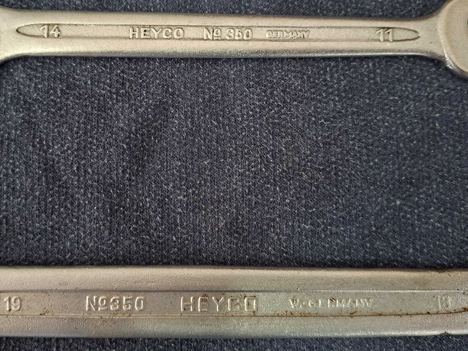 3 Chaves de boca Heyco, Nr. 350, vintage - West Germany