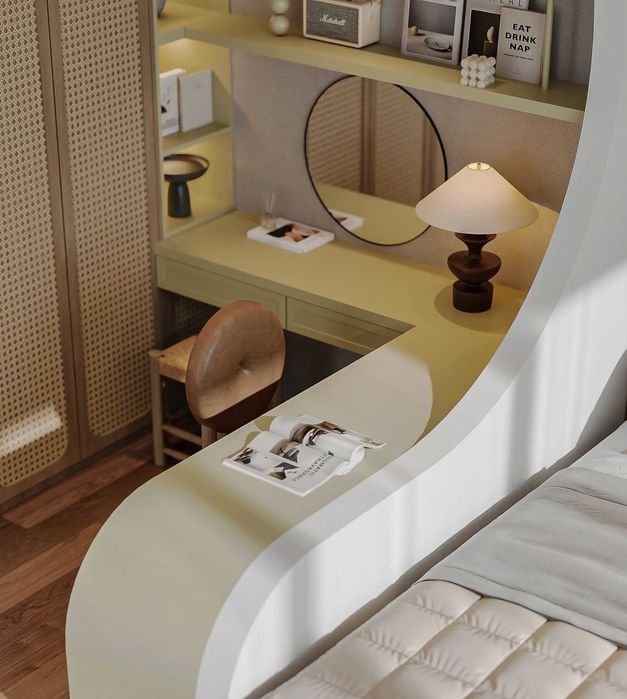 Linea Design – projekt wnętrz mieszkania lub domu | Wizualizacje 3D