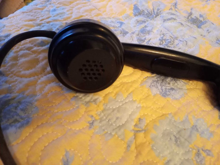 Micro com ptt e auscultador militar