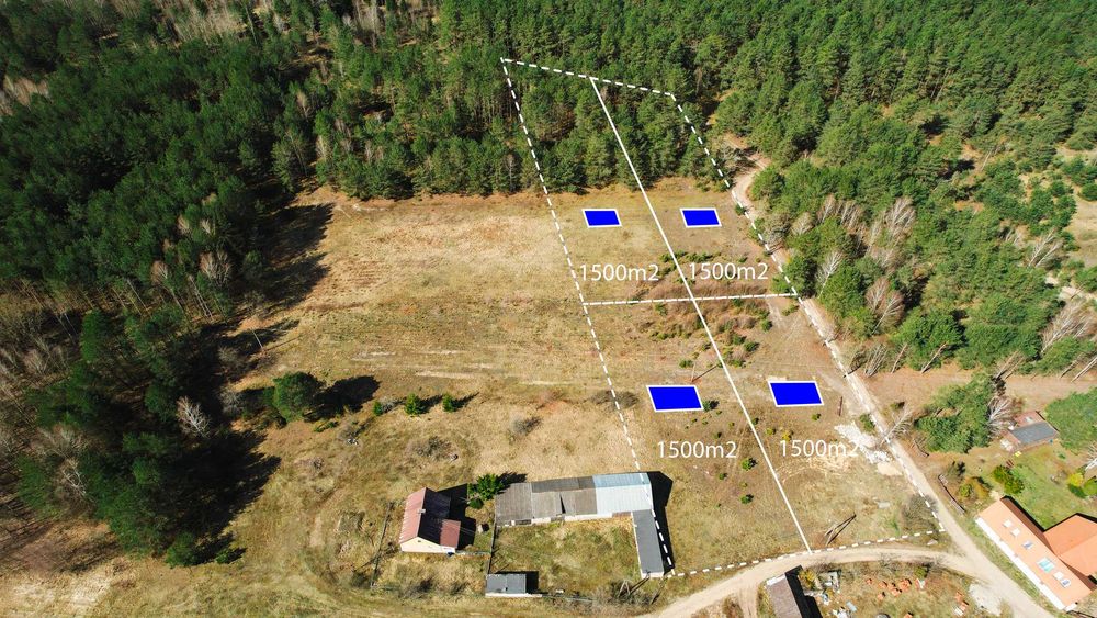 Działka rolna z WZ w Biebrzańskim Parku Narodowym / Sojczynek 3000 m² - Więcej