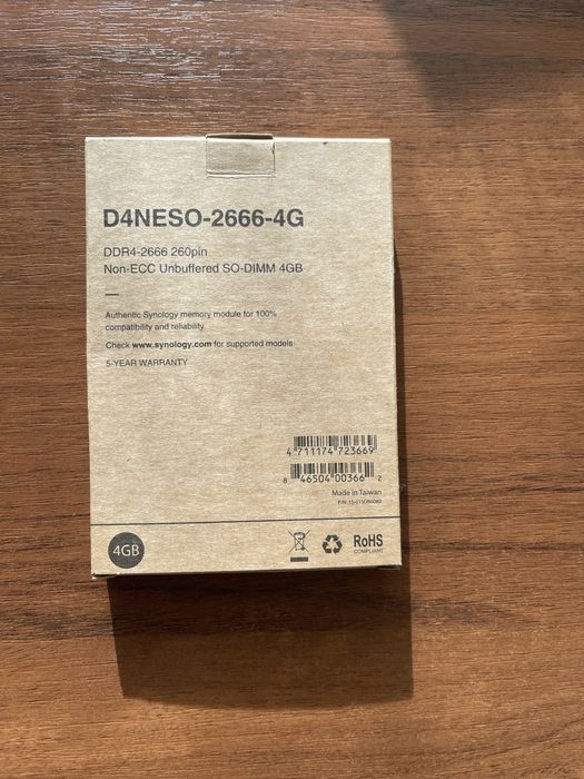 synology  d4neso-2666-4g