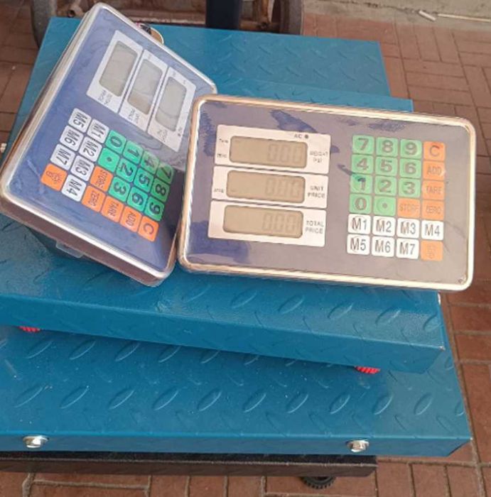 електронні ваги 300 кг блютуз 52 × 42 весы платформні бездротові нерж