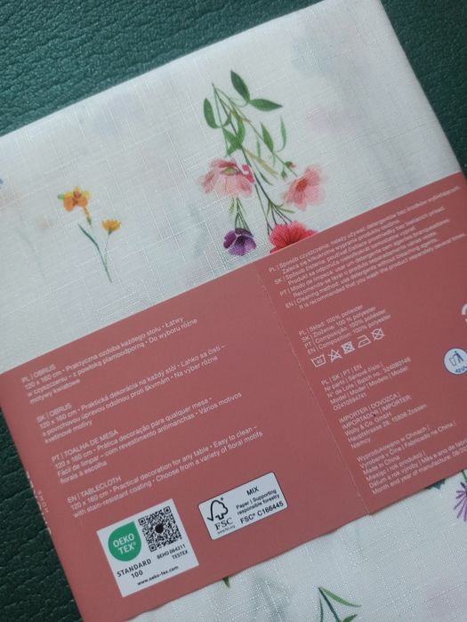 Zestaw : 3 obrusy Smukee Home 120x160