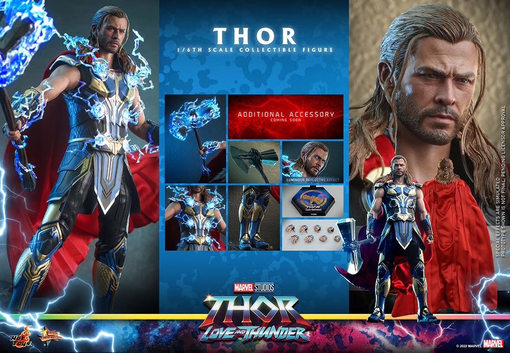Фигурка 1/6 hot toys mms 655 THOR: LOVE AND THUNDER – THOR