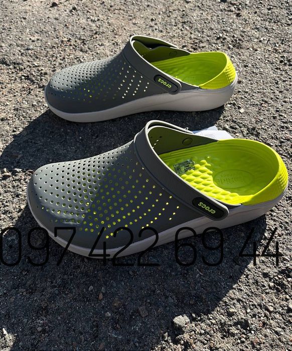Чоловічі сабо Крокс Crocs LiteRide Clog Navy/Pepper Crocs LiteRide