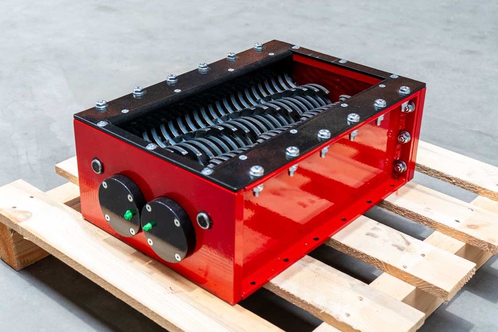 MECHANIZM SHREDDER tnacy REMET SR350 niszczarka rozdrabniacz