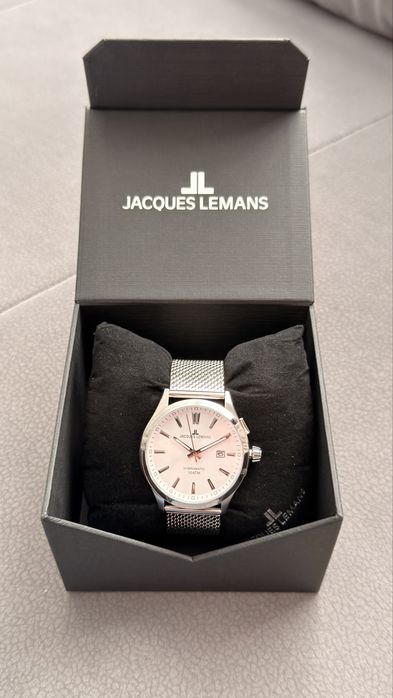 Zegarek JACQUES LEMANS  hybromatic , stalowy