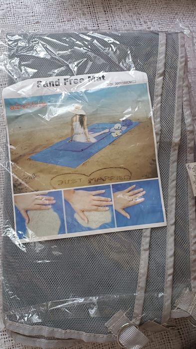 Mata plażowa siatka