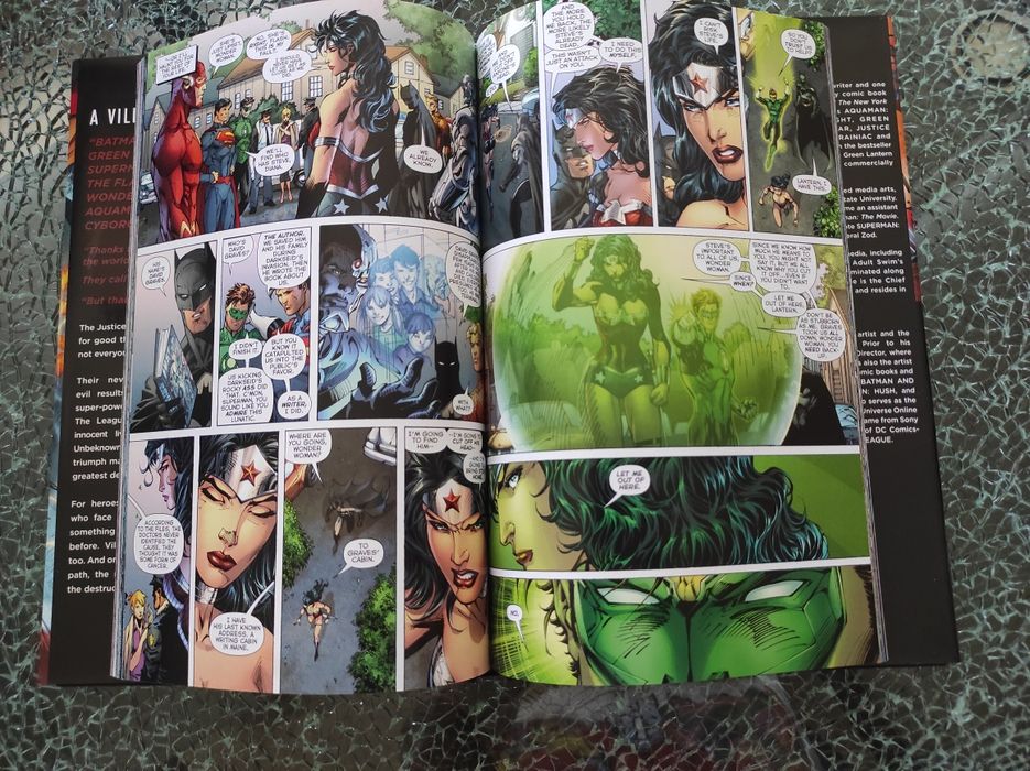 Justice League Vol. 2 The villain's Journey Geoff Johns Jim Lee DC Comics Banda desenhada
