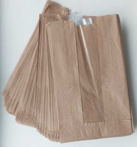 Пакети паперові з центральним вікном