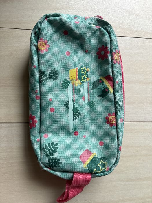 Conjunto mochila lancheira e estojo para escola